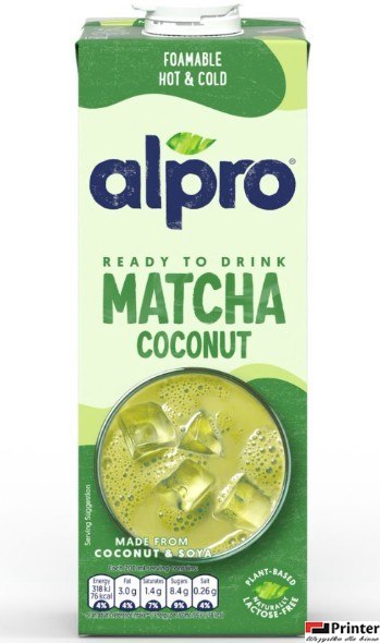 Napój roślinny ALPRO KOKOSOWO-SOJOWE MATCHA 1L