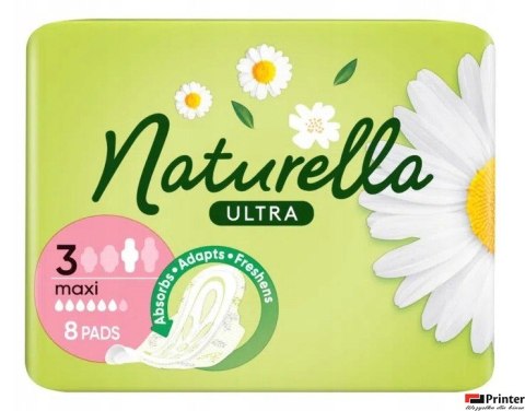 Naturella Ultra MAXI Podpaski ze skrzydełkami - 8 szt. 125099