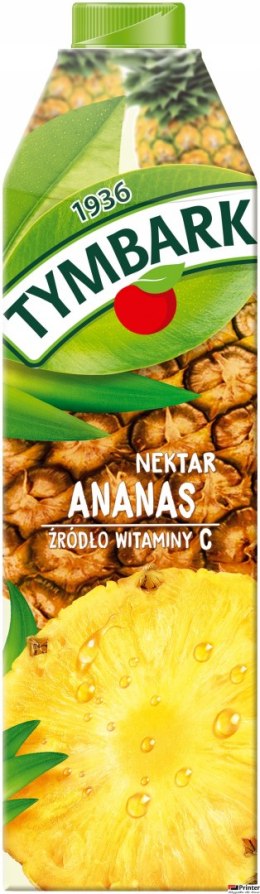Nektar TYMBARK Ananas 1L KARTON
