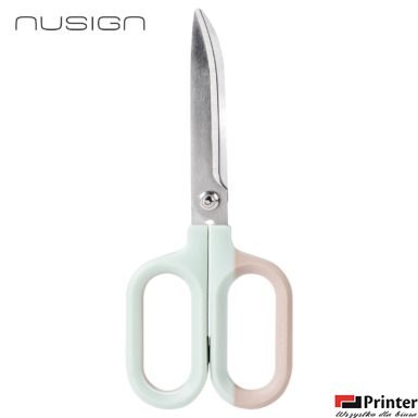 Nożyczki Comfort Nusign ENS055, 18 cm, białe ENS055-WH Deli