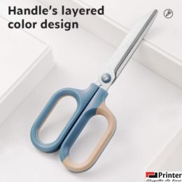 Nożyczki Comfort Nusign ENS055, 18 cm, niebieskie ENS055-BL Deli