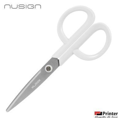 Nożyczki Nusign ENS053, 17,5 cm, białe ENS053-WH Deli