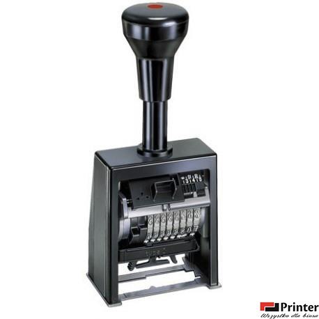 Numerator automatyczny B6 4.5mm/6 REINER REB6 obudowa metal, poduszka czarna