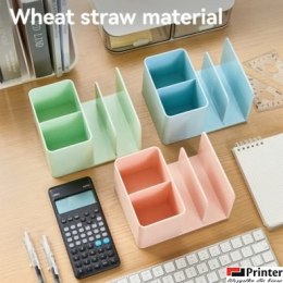 Organizer na biurko - przybornik Deli EZ420, UrbanRoot, niebieski.