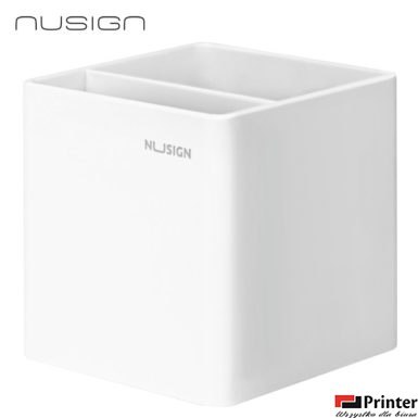 Organizer na biurko - przybornik Nusign ENS011, biały ENS011-WH Deli