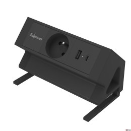 POWER DESK typ E, czarny, 100137174 FELLOWES