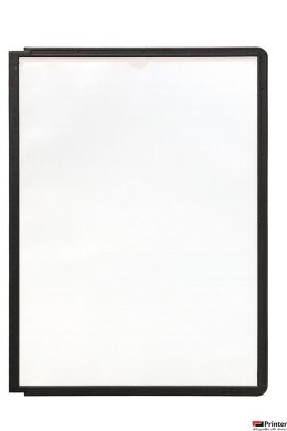 Panele prezentacyjne czarne (5) ramka SHERPA 5606-01 DURABLE