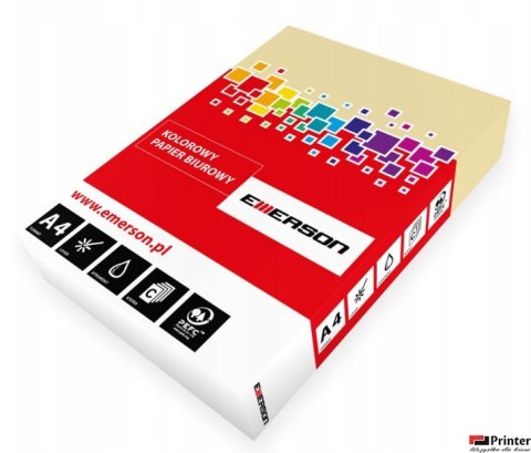 Papier xero A4 120g kremowy EMERSON TROPHEE 250ark xca41203 1203PC
