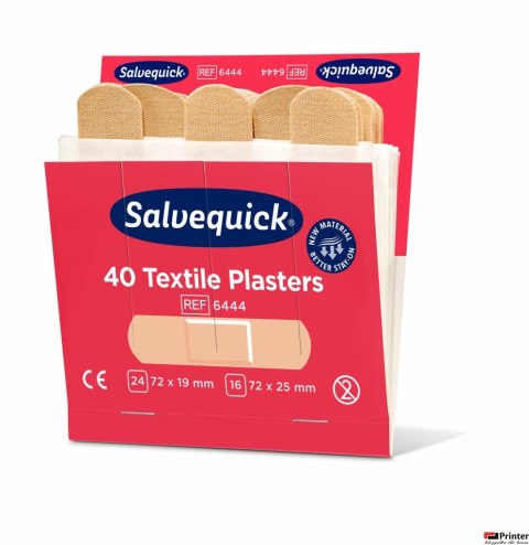 Plastry tekstylne CEDERROTH Salvequick (REF-6444)