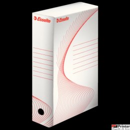 Pudło archiwizacyjne boxy 100 mm, poj. 1000 kartek, biały (10) Esselte, 20172 (X)