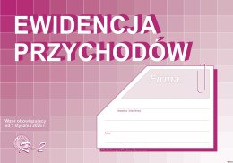 Ewidencja przychodów R_2, A4, 32 strony, Michalczyk i Prokop