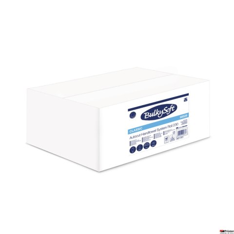 Ręcznik w roli autocut PRO (6rolek) biały, celuloza, 2w, 230m, 98929 BULKYSOFT