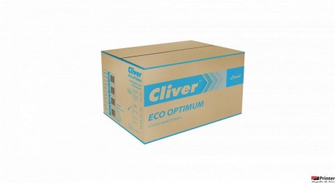 Ręczniki składane V ECO OPTIMUM zielone 4000 składek makulatura CLIVER (ZZ) 2448