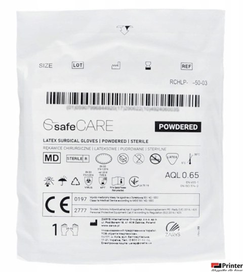 Rękawice lateksowe (1para) do apteczki