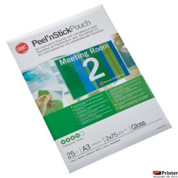 Samoprzylepna folia do laminacji Peel_n_Stick, A3, 75 mic, 3747526, GBC