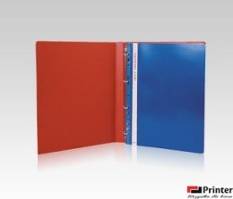 Segregator PANORAMA A4/25mm 4-ringowy R-16 czerwony SE-44-06 BIURFOL