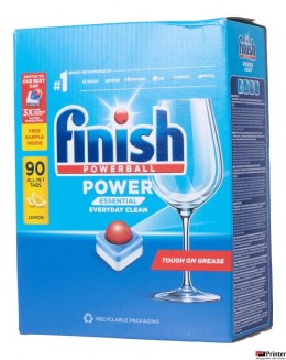FINISH Tabletki do zmywarki Power Essential 90szt+2gratis lemon 16358