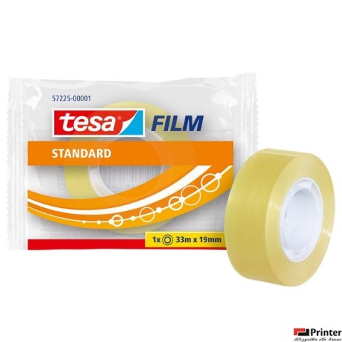 Taśma Tesa Film Standard, 33 m _ 19 mm, 57225 TS, Tesa