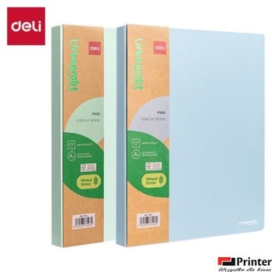 Teczka ofertowa Deli EF925, UrbanRoot, format A4, 40 przegródek, mix kolorów, 1 szt,