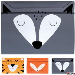 Teczka z gumką A4+ BeBe FRIENDS BOYS mix 3 wzorów INTERDRUK