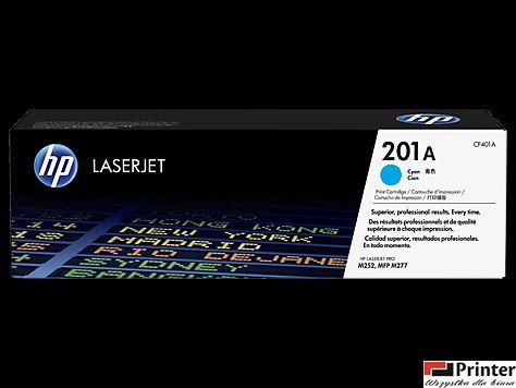 Toner HP 201A (CF401A) niebieski 1400str