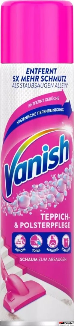 VANISH Pianka do Czyszczenia Dywanów i Tapicerki 650 ml, 06996