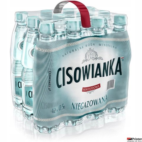 Woda CISOWIANKA 0.5l niegazowana zgrzewka 12 szt. KAUCJA