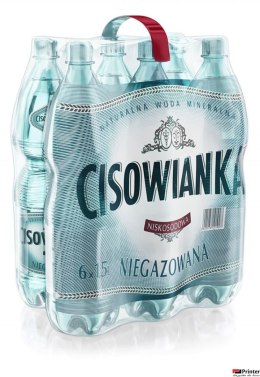 Woda CISOWIANKA 1.5l niegazowana zgrzewka 6 szt. KAUCJA