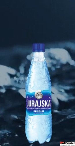 Woda JURAJSKA gazowana 0.5L zgrzewka 12 szt. KAUCJA