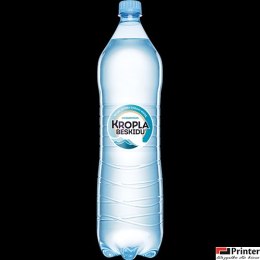 Woda niegazowana, 1,5 l, butelka PET, zgrzewka 6 szt., kaucja, Kropla Beskidu