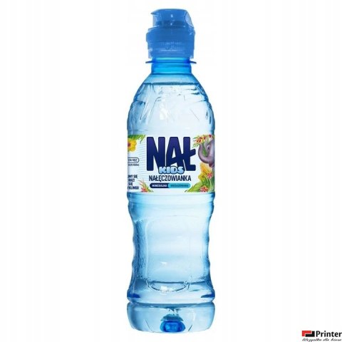 Woda NAŁĘCZOWIANKA niegazowana KIDS z dzióbkiem 0,33L butelka PET zgrzewka 8 szt.