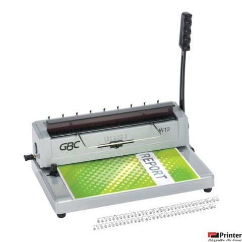 Zaciskarka profesjonalna drutowa GBC W12, dziurkowanie 12, zaciskanie 125 kartek_4410043