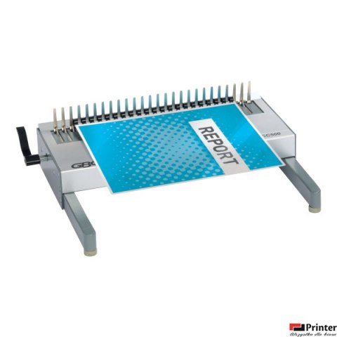 Zaciskarka profesjonalna grzbietowa GBC CC500, zaciskanie 500 kartek 4410055