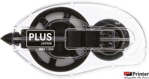 Korektor w taśmie DS wh-1304, czarny 4,2 mm x 20m, 49573 PLUS