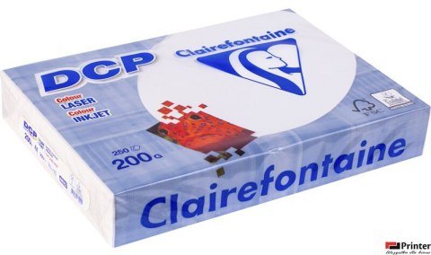 Papier xero satynowy A4/200g DCP IVORY kość słoniowa 6822 250ark Clairefontaine.