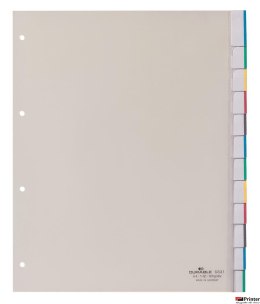Przekładki PP A4, zgrzane wymienne indeksy, 0 -10 przezr. 683119 DURABLE SALE