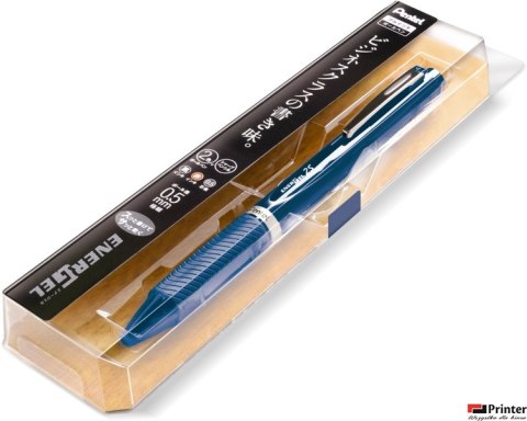 Wielozadaniowy EnerGel 3w1 (z ołówkiem) czarny i czerwony XBLW355-C PENTEL