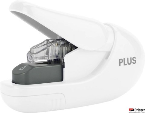 Zszywacz bezzszywkowy podręczny (do 5 kartek) SL-106AB biały, 31145 Plus
