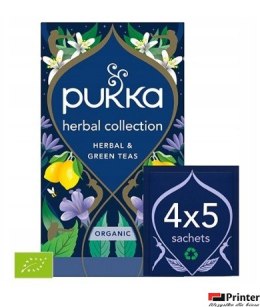 Herbata Ekologiczna Pukka Herbal Colletion Mix BIO 20 saszetek