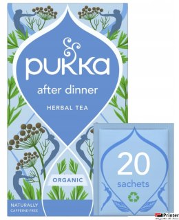 Pukka Herbata ziołowa ekologiczna After Dinner trawienie 20 saszetek 40g