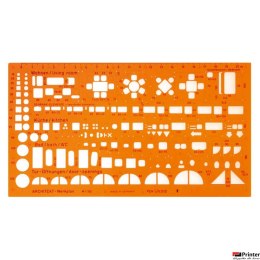 Szablon architektoniczny skala 1:100 10307 LENIAR SALE