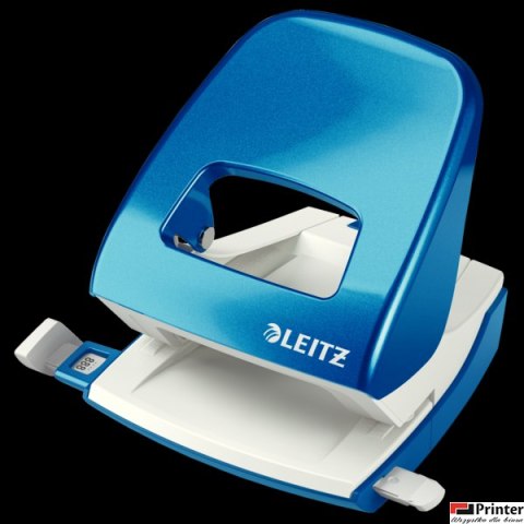 Dziurkacz 5008 LEITZ WOW metaliczny niebieski 30 k duży metalowy 50081036