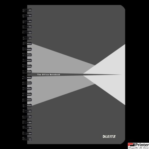 Kołonotatnik OFFICE A5 kratka szary 44581085 LEITZ
