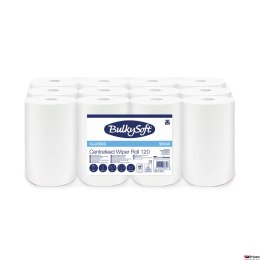 Ręcznik w roli mini centralnego dozowania (12rolek) biały, celuloza, 1w, 120m, CLASSIC, 96630 BULKYSOFT