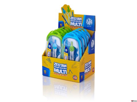 Zestaw geometryczny Astra Multi display 10 sztuk, 405118003