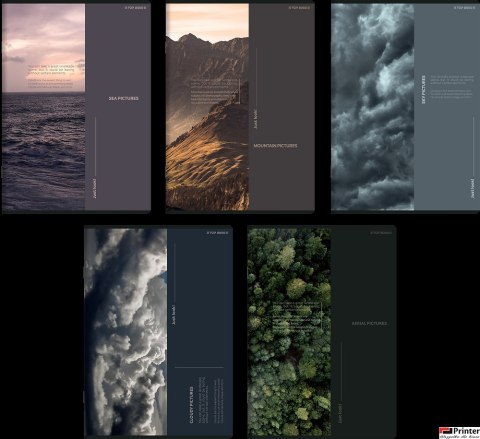 Zeszyt Top Birds Eye A5 60 kartek 70 g linia 400181622