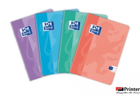 Zeszyt_TOUCH PASTEL A5 16k 90g linia podwójna kolorowa 400150843 OXFORD