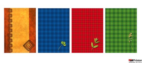 Brulion B5 200k kratka twarda oprawa KRESKA