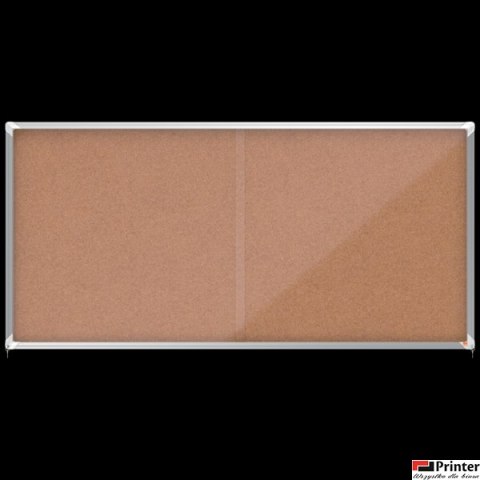 Gablota korkowa Nobo Premium Plus 27xA4 (drzwiczki przesówne) 1915333