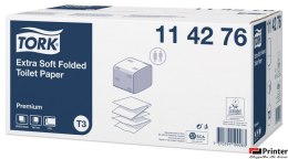 Papier toaletowy w składce ZZ Premium 114276 biały TORK T3